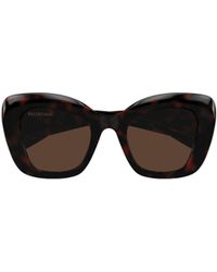 Balenciaga - Eyewear Butterfly Frame Sunglasses - Lyst