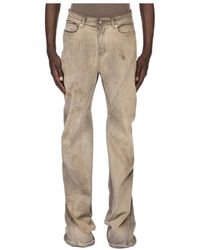 Rick Owens - Washed Bootcut Jeans - Lyst
