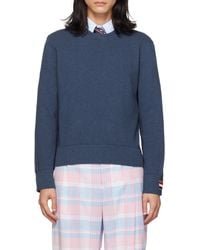 Thom Browne - Round-Neck Knit Jumper - Lyst