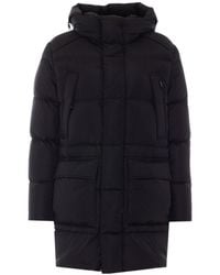 Add - Quilted Hooded Down Coat - Lyst