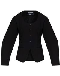 Jacquemus - Ovalo Button-Up Blazer - Lyst