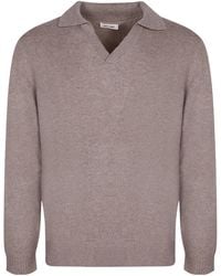 Soft Goat - Fine Knit Long Sleeve Sweater - Lyst