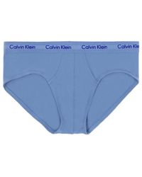 Calvin Klein - Logo Embroidered Underwear - Lyst
