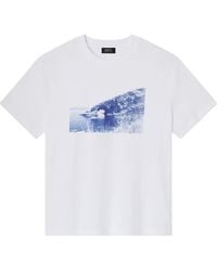 A.P.C. - Crew-Neck Short-Sleeve T-Shirt - Lyst