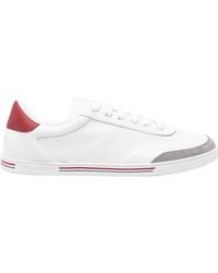 Dolce & Gabbana - Stripe-Detailed Round Toe Sneakers - Lyst