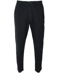 Moschino - Logo-Embroidered Straight-Leg Trousers - Lyst