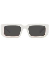 Prada - Eyewear Rectangular Frame Sunglasses - Lyst