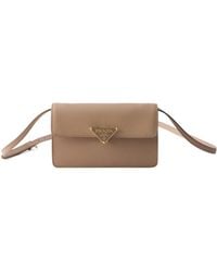 Prada - Saffiano Leather Mini-Bag - Lyst