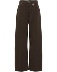 Sportmax - Siamese Wide Leg Jeans - Lyst