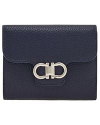 Ferragamo - Gancini Compact Wallet - Lyst