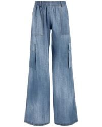 Ermanno Scervino - Wide-Leg Cargo Pants - Lyst