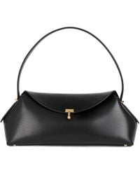 TOTEME - Totême T-Lock Foldover Top Shoulder Bag - Lyst