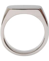 Tom Wood - Signet Sterling Ring - Lyst