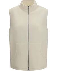 Rier - Zip-Up High Neck Gilet - Lyst