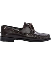Aeyde - Harris Leather Moccasin Flats - Lyst