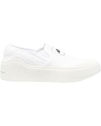 adidas By Stella McCartney - Logo-Print Slip-On Sneakers - Lyst