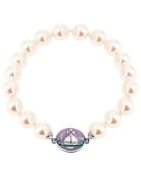 Vivienne Westwood - Beaded Bracelet - Lyst