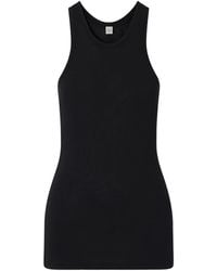 TOTEME - Crew Neck Knitted Vest - Lyst