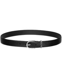 Gucci - Logo Plaque Belt - Lyst