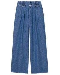 Closed - Wenda Pleated Jeans - Lyst
