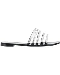 Giuseppe Zanotti - Logo Flip-Flops - Lyst