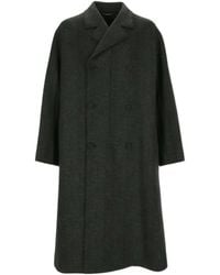 Dior - Homme Double-Breasted Long-Sleeved Coat - Lyst