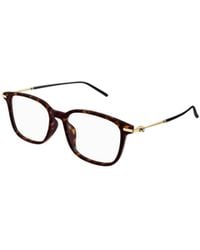 Montblanc - Tortoiseshell-Effect Glasses - Lyst