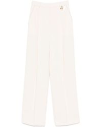Elisabetta Franchi - Straight-Leg Tailored Trousers - Lyst