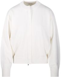 Max Mara - Pelago Long-Sleeved Knitted Cardigan - Lyst