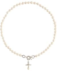 Vivienne Westwood - Aleksa Orb Pearl Necklace - Lyst