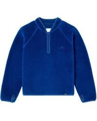 MM6 by Maison Margiela - Reversible Teddy Fleece Sweatshirt - Lyst