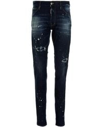 DSquared² - Distressed Skinny Jeans - Lyst