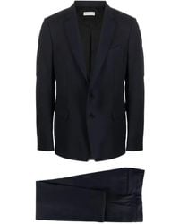 Dries Van Noten - Single-Breasted Suit With Two Pieces - Lyst