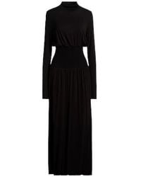 Sportmax - Bodycon Long Sleeve Turtleneck Dress - Lyst