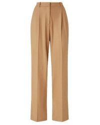 Pinko - Wide-Leg Trousers With Straps - Lyst