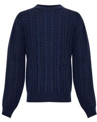 A.P.C. - Stendhal Cable-Knit Sweater - Lyst