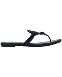 Tory Burch - Miller Pavé Crystal-Embellished Sandals - Lyst
