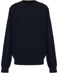 Balmain - Logo-Motif Sweater - Lyst
