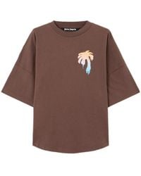 Palm Angels - I Love Pa Oversize T-Shirt - Lyst