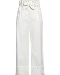 Max Mara - Solid-Color Loose Straight-Leg Pants - Lyst