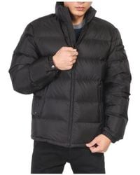 Prada - Logo Quilted Down Jacket - Lyst