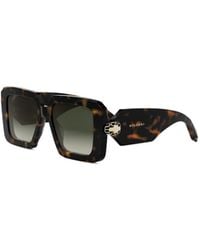 BVLGARI - Bulgari Serpenti Forever Rectangular Frame Sunglasses - Lyst