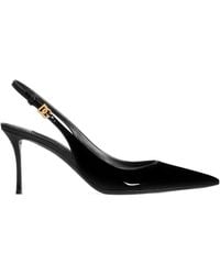 Dolce & Gabbana - Vernice Slingback Pumps - Lyst