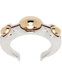 Bottega Veneta - Logo Opening Ring - Lyst