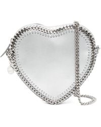 Stella McCartney - Falabella Heart Cross Body Bag - Lyst
