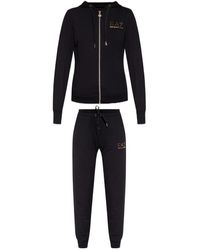 EA7 - Logo-Embellished Tracksuit - Lyst