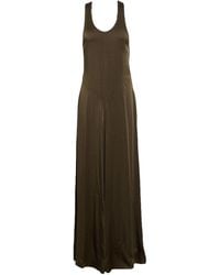 Isabel Marant - Sleeveless Satin Dress - Lyst