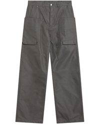 Rick Owens - Straight-Leg Cargo Trousers - Lyst