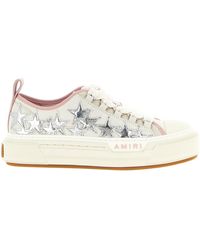 Amiri - "Metallic Stars Court Low" Sports Shoes - Lyst