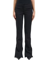 Courreges - Solid Color Casual Pants - Lyst